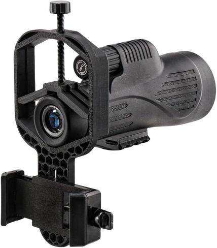 Monocular Telescope Smartphone Adapter, Digiscoping Phone Holder in Kuwait
