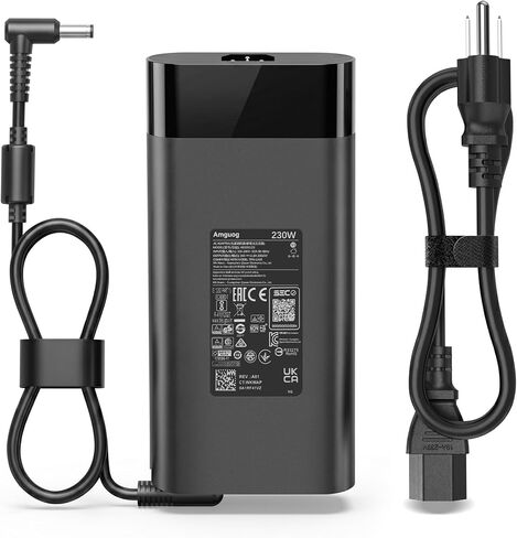 230W Gaming Laptop Charger Compatible with HP OMEN 16 15 17 in Kuwait