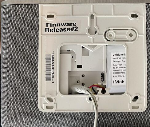 Replacement 300-10186 Lithium-ion Battery 3.6V/4.2V for ADT Command Smart Security Panel ADT5AIO-1 ADT5AIO-2 ADT5AIO-3 ADT7AIO-1 Honeywell ADT2X16AIO-1 ADT2X16AIO-2 in Kuwait