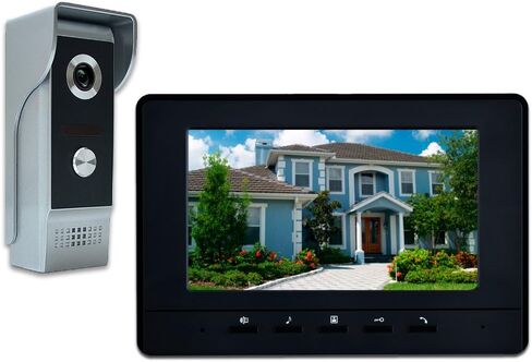 Wired Video Intercom System, 7 Inch Video Doorbell Door Camera Kit in Saudi Arabia
