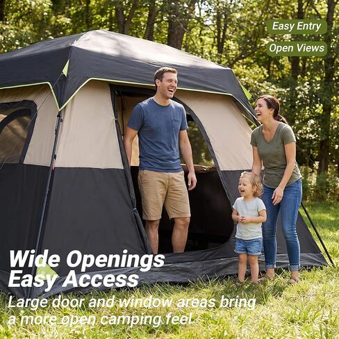 Nice C Instant 4/6/8 Person Camping Cabin Tent in Saudi Arabia