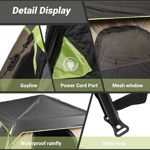 Nice C Instant 4/6/8 Person Camping Cabin Tent in Saudi Arabia