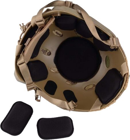 ActionUnion Tactical Airsoft Paintball Fast Helmet with Cover PJ Type Adjustable Protective NVG Mount for Sports Hunting Shooting in Kuwait
