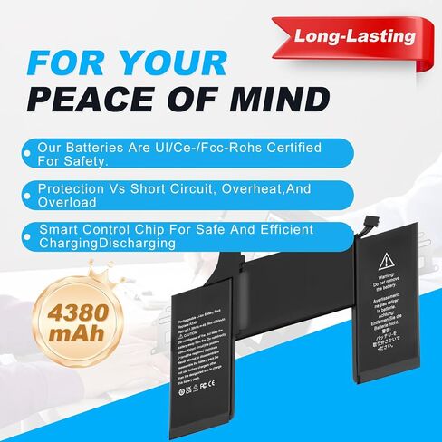 A2389 A2337 Laptop Battery Replacement for MacBook Air 13 Inch A2337 M1 2020 MGN53LL/A MGN63LL/A MGN73LL/A MGN83LL/A MGN93LL/A MGNA3LL/A MGND3LL/A MGNE3LL/A MVH22LL/A in Kuwait