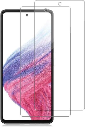 2 Pack for Samsung Galaxy S21 5G / SM-g991u Screen Protector, Tempered-Glass, Micro-curved Edges, Case Friendly, Bubble Free, HD Clear, Easy Installation in Kuwait