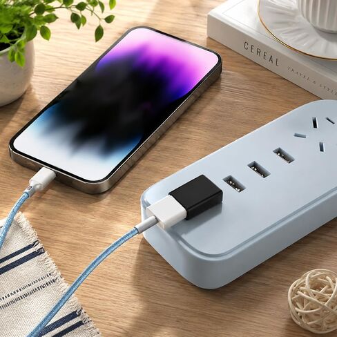 2pcs 90 Degree USB 3.0 Adapter, USB A Male to Female Converter Extender in Saudi Arabia