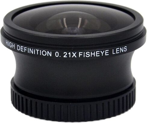 0.21x High Definition Fish-Eye Lens (37mm) for Sony Handycam DCR-DVD408 in Saudi Arabia
