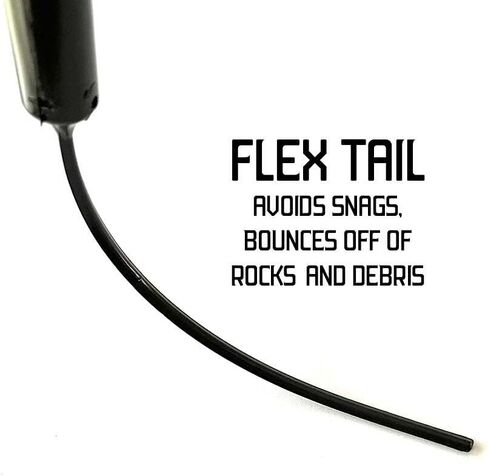 RTF - Dakota Flash Bouncer - Willowleaf Blade - Flextail Avoids Snags - Rugged Plastic - (1oz - 3pk) in Saudi Arabia