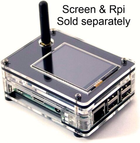 Case for ZUMspot & Pi4, Pi3B+ & 2.4″ Enhanced Nextion Screen (not Included) - ZRPi-1NSX in Saudi Arabia
