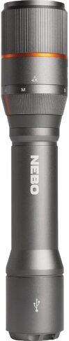 NEBO DAVINCI 3500 Flashlight | 3,500 Lumens, 20 Hour Run Time, Rechargeable, Waterproof Light for EDC, Hiking & Camping, Handheld Power Bank to Charge Your Phone, Includes Micro USB Charging Cable in Kuwait
