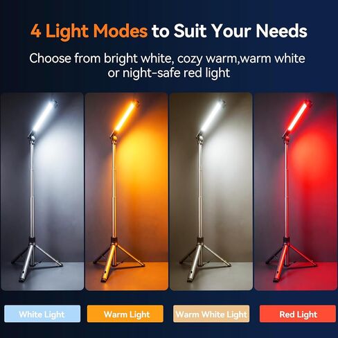 Telescopic Camping Light, 2000LM Rechargeable Camping Lantern Ultra Bright in Saudi Arabia
