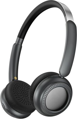 Oraolo N-Tune MINI 01 Wireless On-Ear Headphones, Bluetooth 6.0 Wireless Audio Gear, 50-Hour Continuous Playback, Ergonomic & Lightweight Construction, Hands-Free Telephony (Black) in Kuwait