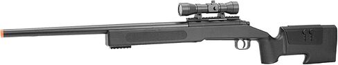 BBTac Airsoft Sniper Rifle with Scope M62 - Bolt Action Powerful Spring Airsoft Gun, Extreme Powerful FPS with .20g 6mm BBS in Saudi Arabia