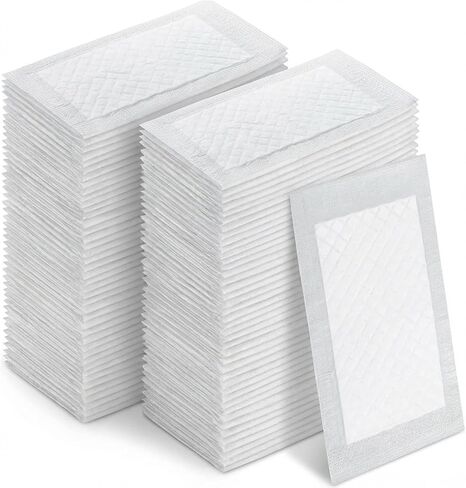 500 Pcs Meat Absorbent Pads 7.1 x 3.94 Inch, White Bulk Soaker Pad for Vacuum Sealer Bags for Meat Trays, Poultry & Fish in Saudi Arabia