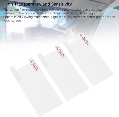 3Pcs Handheld Game Machine Screen Film, High Transparency Sensitive Scratch Resist Anti Blue Light Screen Guard Protector for 1000 2000 3000 in Kuwait