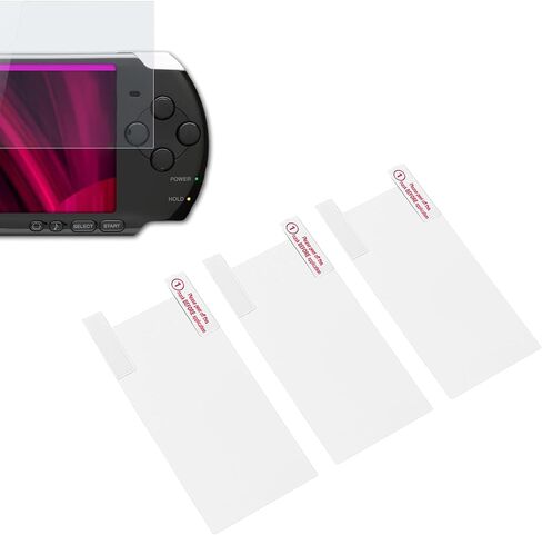 3Pcs Handheld Game Machine Screen Film, High Transparency Sensitive Scratch Resist Anti Blue Light Screen Guard Protector for 1000 2000 3000 in Kuwait