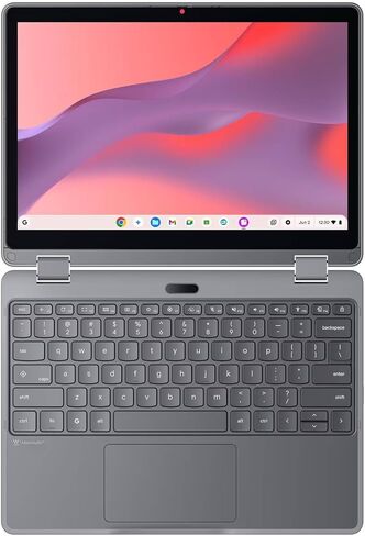 Lenovo Chromebook 500e Gen 5 M89 83TA0005US 12.2" Touchscreen Convertible 2 in 1 Chromebook - WUXGA - 60 Hz - MediaTek - 4 GB - 64 GB Flash Memory - English (US) Keyboard - Luna Gray in Kuwait