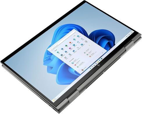 HP 2024 Laptop | Envy x360 2-in-1 | 15.6" 1920 x 1080 Touch IPS | Intel-10 Core i5-1335U | 8GB DDR4 | 512GB SSD | Windows 11 Home | Wi-Fi 6E - BT 5.3 - Backlit KB - 5MP IR Camera - Mineral Silver in Kuwait