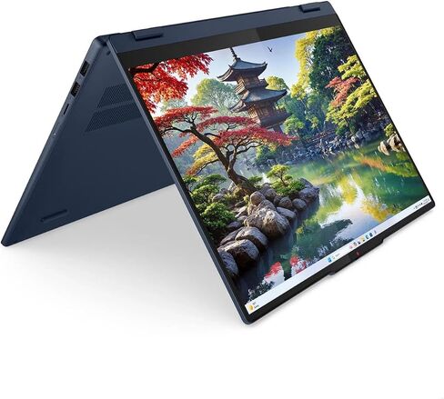 Lenovo IdeaPad 5 16IAL10 83KS0012US 16" Touchscreen Convertible 2 in 1 Notebook - WUXGA - Intel Core Ultra 7 2nd Gen 255U - 16 GB - 1 TB SSD - English (US) Keyboard - Cosmic Blue - Intel Chip - 1920 x in Kuwait
