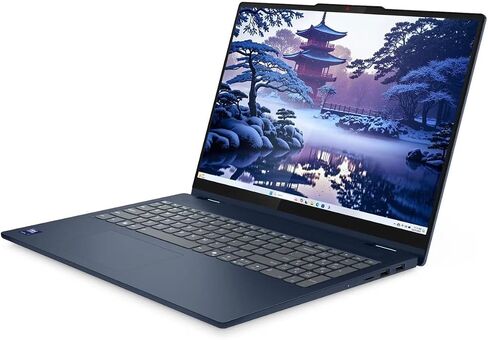Lenovo IdeaPad 5 16IAL10 83KS0012US 16" Touchscreen Convertible 2 in 1 Notebook - WUXGA - Intel Core Ultra 7 2nd Gen 255U - 16 GB - 1 TB SSD - English (US) Keyboard - Cosmic Blue - Intel Chip - 1920 x in Kuwait