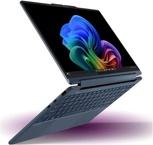 Lenovo Yoga HIGH Performance 2-in-1 Laptop 14.0" Touchscreen OLED 2.8K Display (Intel Ultra 7-258V, 32GB LPDDR5X, 1TB SSD, Backlit KB, Fingerprint, 2 Thunderbolt 4, WiFi 7, Win 11 Home) (Renewed) in Kuwait