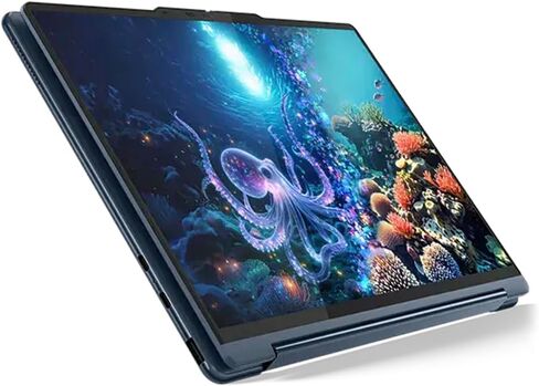 Lenovo Yoga HIGH Performance 2-in-1 Laptop 14.0" Touchscreen OLED 2.8K Display (Intel Ultra 7-258V, 32GB LPDDR5X, 1TB SSD, Backlit KB, Fingerprint, 2 Thunderbolt 4, WiFi 7, Win 11 Home) (Renewed) in Kuwait