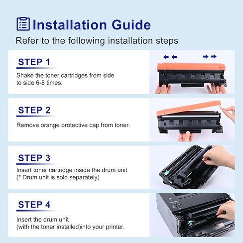 TN760 Toner Compatible Replacement for Brother TN760 TN-760 TN730 TN-730 in Kuwait