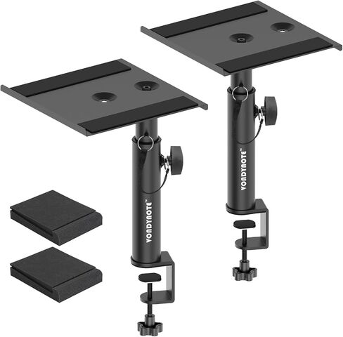 Vondynote Studio Monitor Stands Clamp Speaker Stands with Isolation Pads in Kuwait