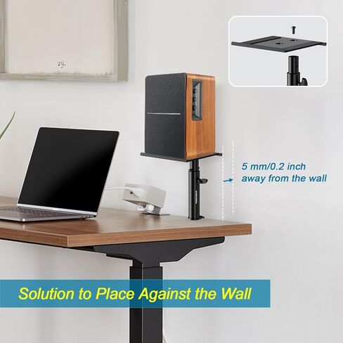 Vondynote Studio Monitor Stands Clamp Speaker Stands with Isolation Pads in Kuwait