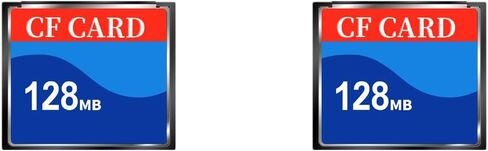 High-Performance 128MB CF Card (2-Pack) - Perfect for Cameras, N64 Consoles & More | Fast Data Transfer | Reliable Storage in Kuwait