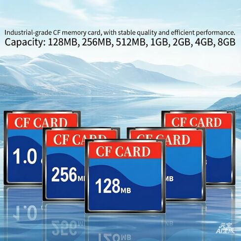 High-Performance 128MB CF Card (5-Pack) - Perfect for Cameras, N64 Consoles & More | Fast Data Transfer | Reliable Storage in Kuwait