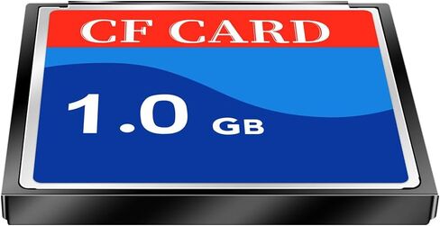High-Performance 1.0GB CF Card (2-Pack) - Perfect for Cameras, N64 Consoles & More | Fast Data Transfer | Reliable Storage in Kuwait