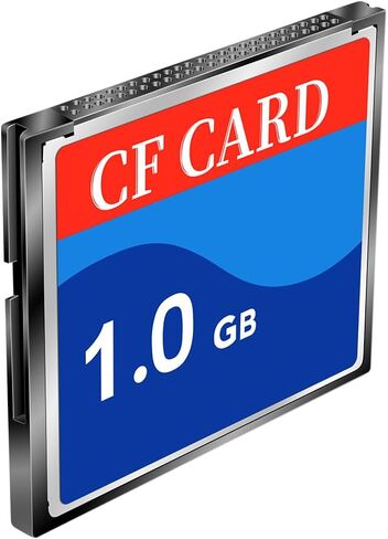 High-Performance 1.0GB CF Card (2-Pack) - Perfect for Cameras, N64 Consoles & More | Fast Data Transfer | Reliable Storage in Kuwait