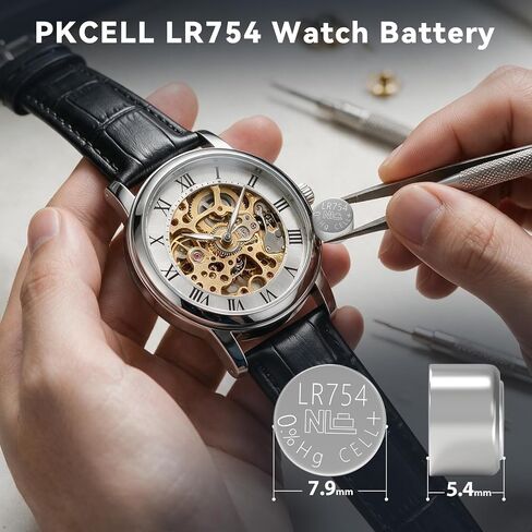 PKCELL 20 Pack LR754 Battery 1.5V AG5 Battery 309 393 SR754W Battery in Kuwait