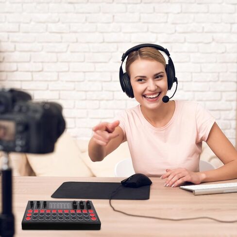 M9 Voice Changer Portable Live Sound Card for Streaming in Saudi Arabia