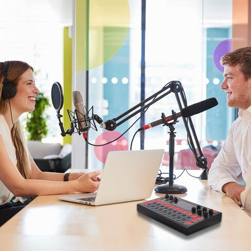M9 Voice Changer Portable Live Sound Card for Streaming in Saudi Arabia