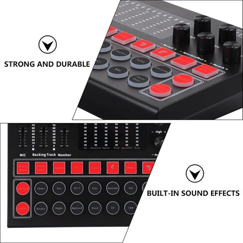 M9 Voice Changer Portable Live Sound Card for Streaming in Saudi Arabia