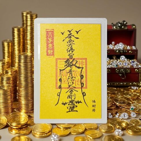 Chinese Paper Amulet Phone Sticker & Wallet for Wealth Success and Good Luck，Traditional Protective Talisman，Super Lucky Charm，Win Every Bet 3Pcs in Kuwait