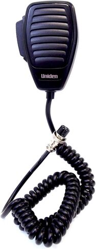 Uniden BC645 4-Pin Microphone replacement for CB Radios, Comfortable Ergonomic Design, Rugged Construction, Clear Quality Sound, Built for the Professional Driver, Black in Saudi Arabia