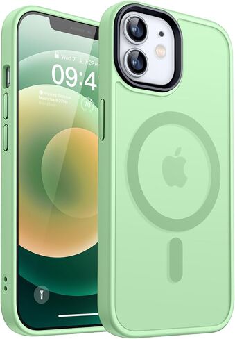 CANSHN Magnetic for iPhone 12 Case/iPhone 12 Pro Case, Deep Green in Kuwait