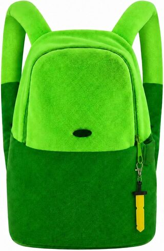 Green Anime Cosplay Backpack Medium Unisex Costume Accessories Bag Fantasy Explorer Dress-Up Accessory for Halloween Christmas Everday Use in Kuwait