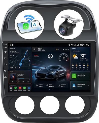5GWi-Fi Car Radio Stereo for Jeep Patriot Compass 2010-2016: 1280 * 800HD in Kuwait
