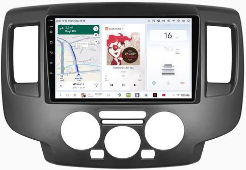 DUDUAUTO DUDU3 Car Radio for Nissan NV200/Chevy City Express 2014-2020 Stereo Update 8-Core 4+64GB 9" Carplay & Android Auto Head Unit w/Custom Wallpaper Layout Touch Screen for Navigation,Music in Kuwait