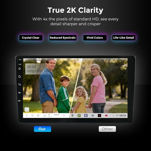 DUDUAUTO DUDU3 Car Radio for Nissan NV200/Chevy City Express 2014-2020 Stereo Update 8-Core 4+64GB 9" Carplay & Android Auto Head Unit w/Custom Wallpaper Layout Touch Screen for Navigation,Music in Kuwait