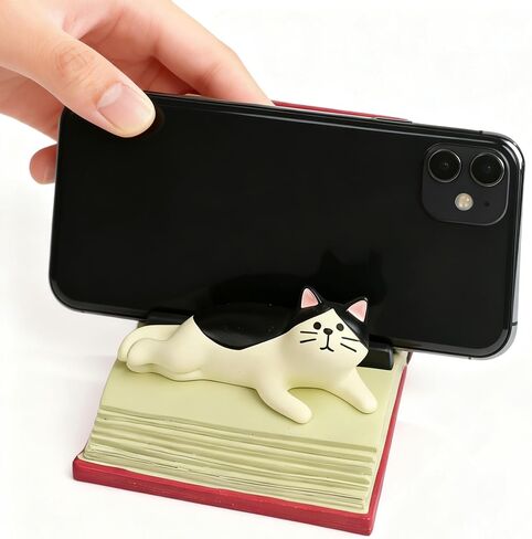 Cute Mouse-Shaped Phone Stand - Phone Holder for Desk - Decorative Figurines Decor for Home & Office Desk Table Decor,Collectible Souvenir Gift for Mouse Lovers in Kuwait