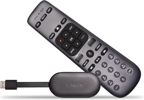 DIRECTV Gemini Air Streaming Box for Internet-Only Customers | 4K HDR HDMI Dongle with Voice Remote | Live TV, Cloud DVR & Streaming Apps | Authorized Dealer | Requires DIRECTV Stream Subscription in Kuwait