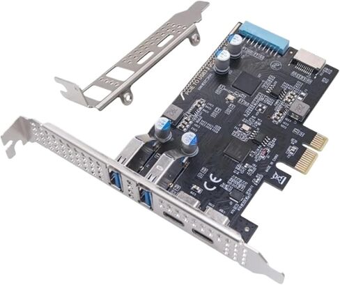 LX0B PCIe to 4‑Port Type‑C Type‑E Adapter in Kuwait