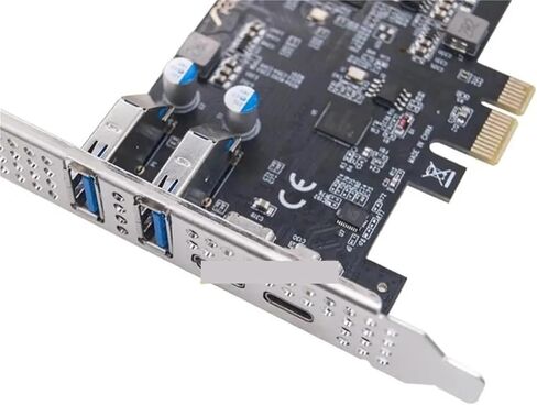 LX0B PCIe to 4‑Port Type‑C Type‑E Adapter in Kuwait