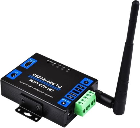Industrial Serial Server RS232 RS485 Ethernet(with PoE) in Kuwait