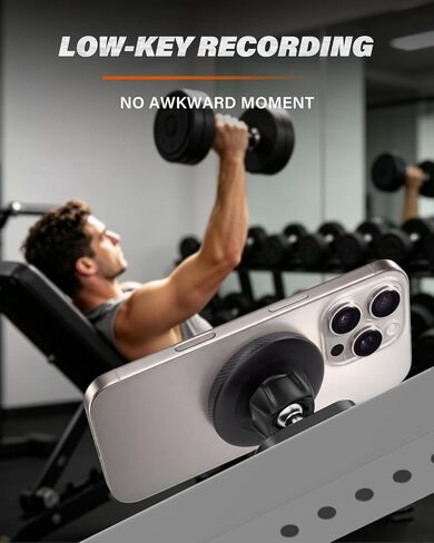 APPS2Car Magnetic Phone Holder for Gym, Double-Sided Magnet, 360° Rotation in Kuwait